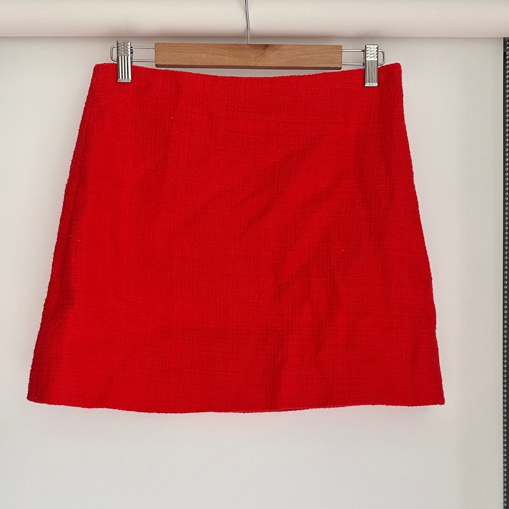 Theory Red Women's Skirt